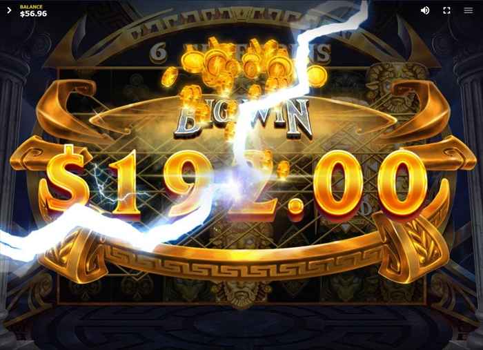 一撃＄192のBIGWIN