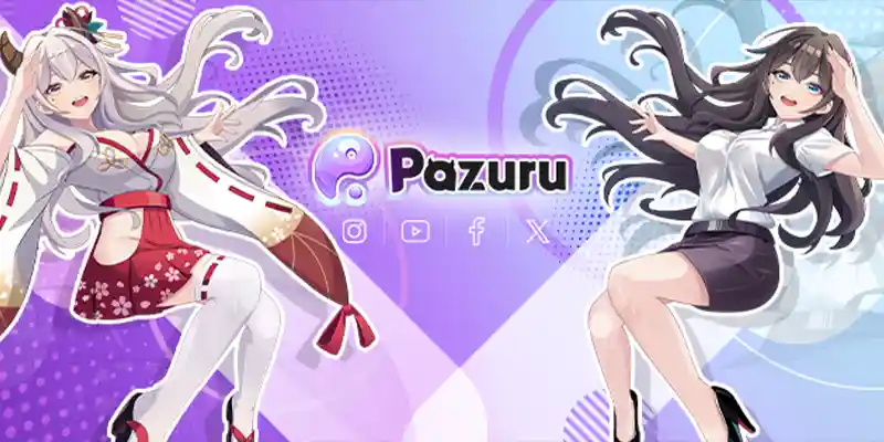 Pazuru公式イメージキャラクター白鬼院さくやがかわいい