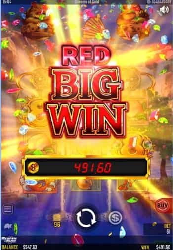 RedBigWinを獲得